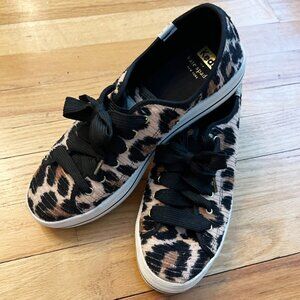 Keds x kate spade new york Triple Kick Platform Leopard Corduroy